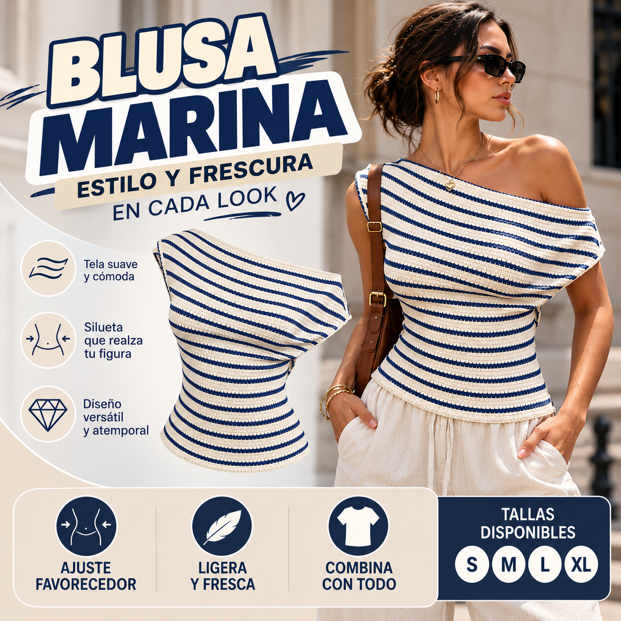BLUSA MARINA