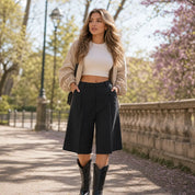 BERMUDAS PLISADAS